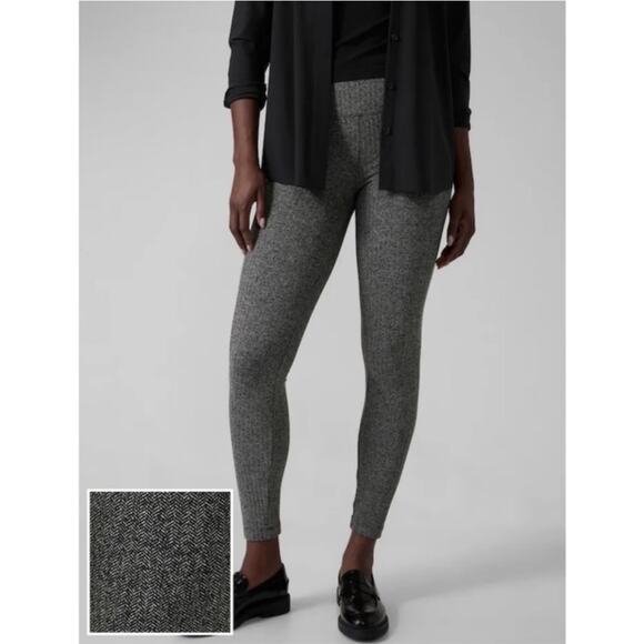 Athleta Delancey Herringbone Tight Abalone
Grey Travel #487663 Size Medium - Picture 1 of 11